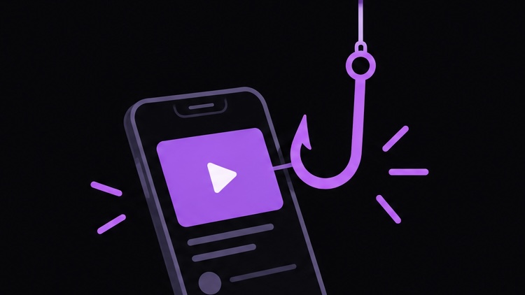 A phone and hook representing attention-grabbing openings