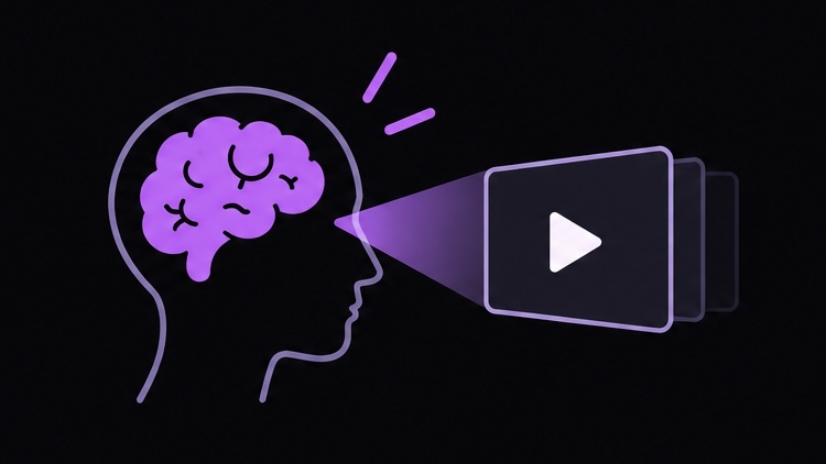 A viewer watching short-form video content